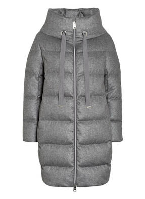 HERNO Daunenmantel mit Cashmere und Seide