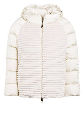 HERNO Daunenjacke mit Kunstpelzbesatz