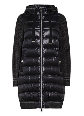 HERNO Lightweight-Daunenmantel mit Alpaka