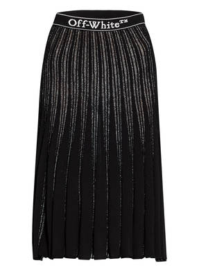 OFF-WHITE Rock mit Glitzergarn