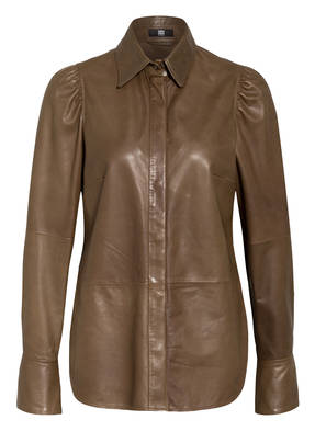 RIANI Lederbluse