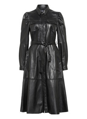 RIANI Hemdblusenkleid aus Leder