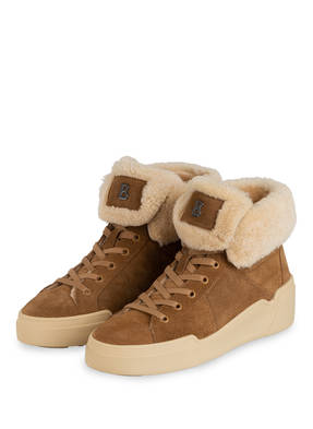BOGNER Plateau-Sneaker PARIS 1B mit Lammfellbesatz
