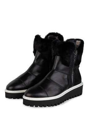 BOGNER Plateau-Boots OSLO mit Kunstfellbesatz