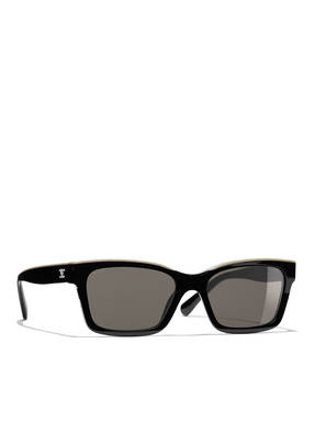 CHANEL Rechteckige Sonnenbrille