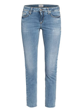 CAMBIO Skinny Jeans LIU mit Swarovski Kristallen