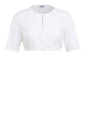 BERWIN & WOLFF Dirndlbluse mit Spitzenbesatz