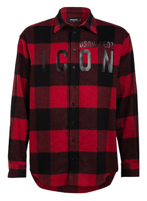 DSQUARED2 Flanellhemd ICON Comfort Fit