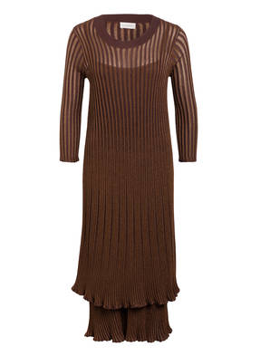 BY MALENE BIRGER Strickkleid AULAX mit 3/4-Arm und Glitzergarn