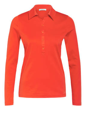 lilienfels Jersey-Poloshirt mit Schmucksteinbesatz