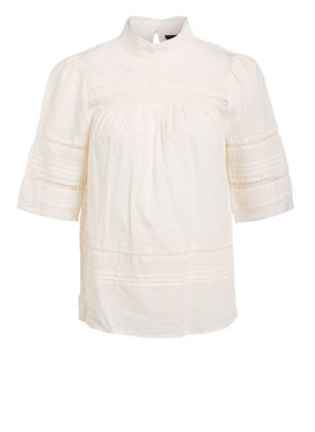 SET Blusenshirt mit Spitzenbesatz