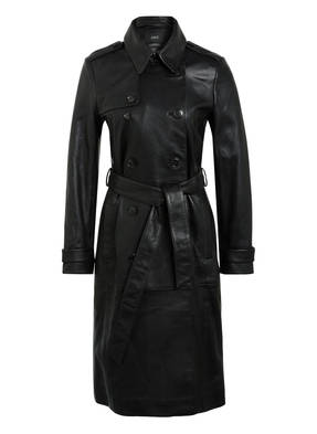 SET Trenchcoat aus Leder