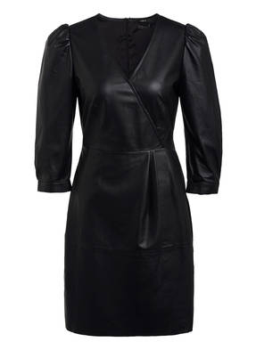 SET Lederkleid mit 3/4-Arm