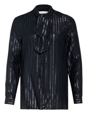 SAINT LAURENT Hemdbluse mit Seide