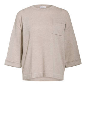 BRUNELLO CUCINELLI Cashmere-Pullover mit 3/4-Arm