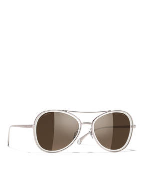 CHANEL Runde Sonnenbrille