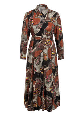RINASCIMENTO Hemdblusenkleid mit Glitzergarn