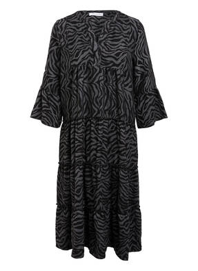 flowers for friends Kleid mit 3/4-Arm und Volantbesatz