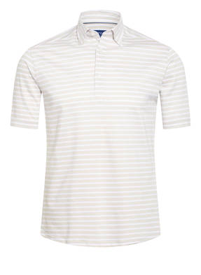 ETON Piqué-Halbarmhemd Slim Fit mit Leinen