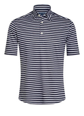 ETON Piqué-Halbarmhemd Slim Fit mit Leinen