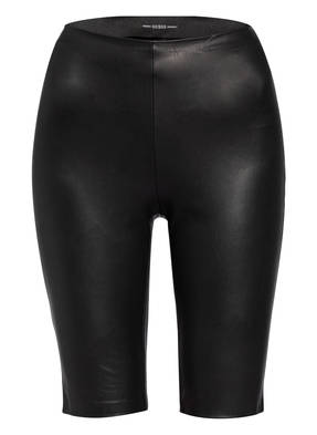 GUESS Shorts in Lederoptik