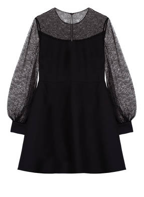 VALENTINO Kleid mit Spitzenbesatz