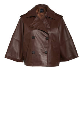 WEEKEND MaxMara Lederjacke mit 3/4-Arm