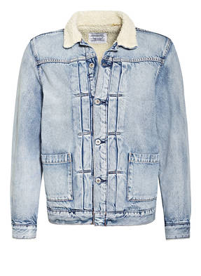 Levi's® Jeansjacke mit Kunstfellbesatz