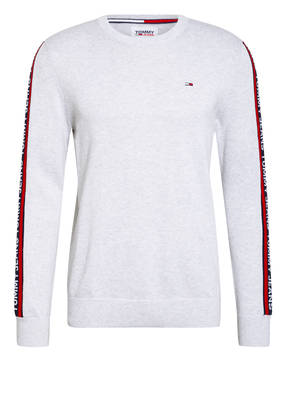TOMMY JEANS Pullover mit Galonstreifen