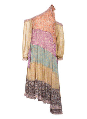 ZIMMERMANN Seidenkleid CARNABY mit Rüschenbesatz