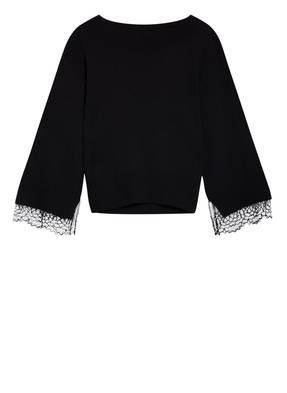 SEE BY CHLOÉ Pullover mit Spitzenbesatz