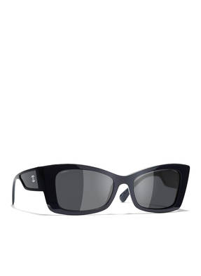 CHANEL Rechteckige Sonnenbrille