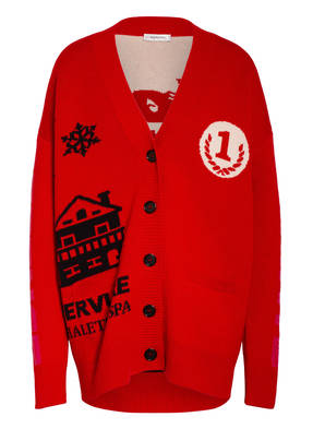 NERVURE Oversized-Strickjacke