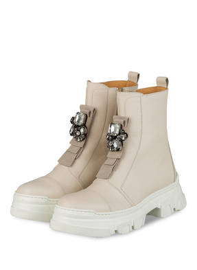 NO CLAIM Plateau-Boots ELLA 1 mit Schmucksteinbesatz