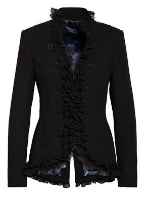 NVSCO Blazer mit Rüschenbesatz