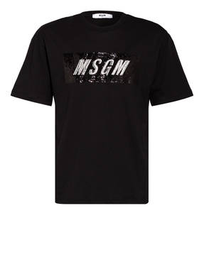 MSGM KIDS T-Shirt mit Paillettenbesatz