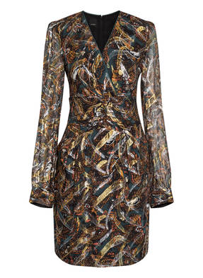 PINKO Seidenkleid ENRICO mit Glitzergarn