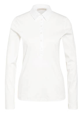 lilienfels Jersey-Poloshirt mit Schmucksteinbesatz