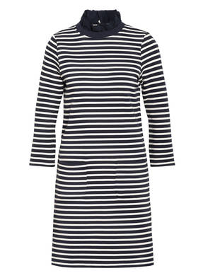 rich&royal Jerseykleid mit Rüschenkragen