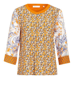 rich&royal Blusenshirt im Materialmix mit 3/4-Arm