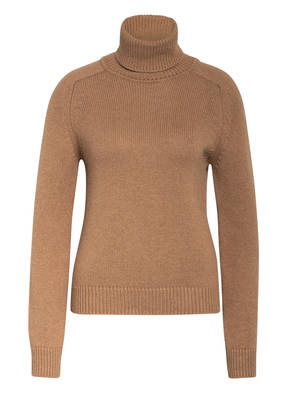 SAINT LAURENT Rollkragenpullover aus Kamelhaar