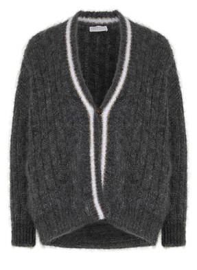 BRUNELLO CUCINELLI Mohair-Strickhülle mit Glitzergarn