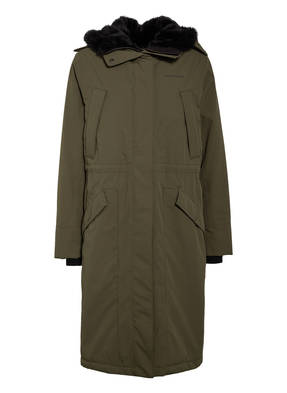 DIDRIKSONS Parka NICOLINA mit Kunstfellbesatz
