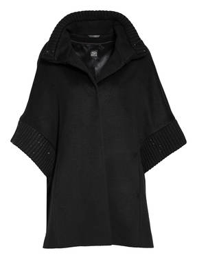 CINZIA ROCCA Cape mit Paillettenbesatz