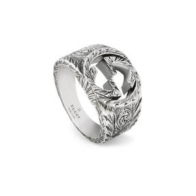 GUCCI Ring INTERLOCKING G