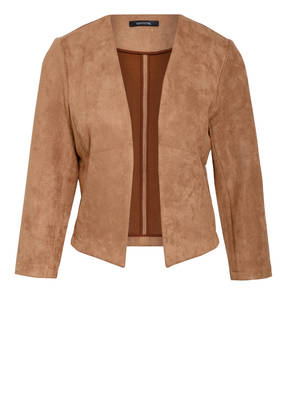 comma Jacke in Veloursleder-Optik