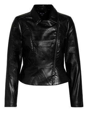 comma Jacke in Lederoptik