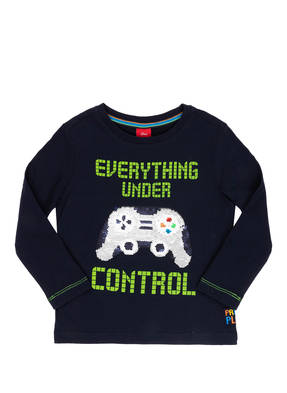 s.Oliver Longsleeve mit Wendepailletten