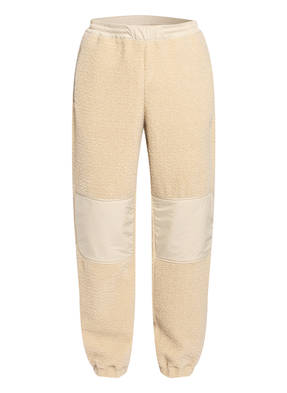 MONCLER GENIUS Hose im Jogging-Stil mit Kunstfellbesatz