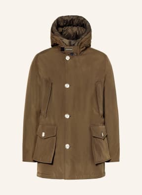 Woolrich Péřová Parka Arctic tmavě zelená